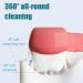 BfnzBdnz Kids Toothbrushes U- Shaped Toothbrush Soft Silicone Brush Head Toothbrush Oral Teeth Cleaning Toothbrush for Children's Soft Toothbrush 360 Silicone U-Shaped Toothbrush Toddlers Pink Pink-m - Buy Online on SooperMarket.com