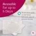 8 Pads Silicone Nipple Pads for Breastfeeding Soreness - Immediate Relief Nipple Gel Soothing Pads - Easy to Apply Gel Nipple Pads for Breastfeeding - Reusable Form Adjusting Breastfeeding Gel Pads - Buy Online on SooperMarket.com