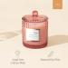 La Jolie Muse Damascen Rose Fragrance Candle - 75 Hours of Aromatic Bliss Natural Wax & Floral Aroma - Perfect Gift for Women - 285g Rose Noir & Oud - Buy Online on SooperMarket.com