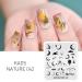 KADS Nail Stencil - Moonfish Image Nail Art Stamping Plate for DIY Manicure | Natural Nail Tool (NA042) - Buy Online on SooperMarket.com