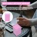 KALLORY Makeup Wipes & Nail Polish Remover Pads - Lint Free Eyelash Extension Cleaning Cotton Pads (4 Boxes) | Shop Internationally - Buy Online on SooperMarket.com