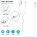 Apple MFi Certified 2 in 1 iPhone & Watch Charger - Magnetic iWatch Charging Cable with USB Wall Charger - Compatible with Apple Watch Series & iPhone 14/13/12/Pro/Max/XR/X - 6.6 FT - Buy Online on SooperMarket.com