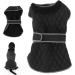 Entatial Pet Warm Jacket for Large Dogs - Versatile Windproof Adjustable Dog Coat with Plush Lining for Cold Weather - Buy Online on SooperMarket.com