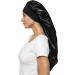 Shop Ladaypoa 2-Piece Long Satin Sleeping Hats for Women | Extra Large Soft Hair Hood | Comfortable Black & Red Design - Buy Online on SooperMarket.com