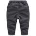 Mud Kingdom Little Boys Fleece Pants | Warm Winter Tight Fit 6-7 Years - Light Gray - Buy Online on SooperMarket.com