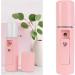 Baluue 1pc Humidifier Face Steamer Mini USB Mini Face Steamer Handheld Spray Device Makeup Device Abs Pink 11.5X3CM - Buy Online on SooperMarket.com