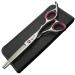 6 inch Children's Family Haircut Scissors 17.5 cm Safety Professional Hairdresser Hairstyle and Hair thinning (Thining Scissors)