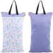 Diaper Bag Waterproof Large Capacity Hanging Wet Dry Cloth Baby Inserts Nappy Laundry Storage Bag for Newborn Infants (EF203) - Buy Online on SooperMarket.com