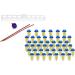 SHALHEVET LIGHT Vehaer 44 Prefilled Cups Hanukkah Chanukah Olive Oil Ready to Use Fits Most Menorah (Liquid Oil 1:45 HR Small) Liquid Oil 1:45 HR S - Buy Online on SooperMarket.com