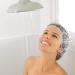Buy Disposable Waterproof Shower Hoods - 100 Transparent Plastic Hair Protection Caps for Salon Spa & Travel - Buy Online on SooperMarket.com