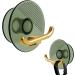 Buy Bexdug Plug-In Cable Holder | Drill-Free Toothbrush & Key Hook | Self-Adhesive Razors Coat & Towel Holder - Translucent Green - Buy Online on SooperMarket.com