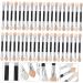 PLAFOPE 40pcs Latex Eye Shadow Stick Portable Makeup Professional Eyeshadow Sponge Aluminum - Buy Online on SooperMarket.com