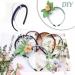 6 Pieces Teeth Comb Headband Fashion Hair Band Non-slip Hair Hoops Soft Satin Hair Hoop Hair Accessories Multi - Buy Online on SooperMarket.com