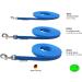 Drag Line Biothane Dog Leash for Small Dogs - 9mm 3m 5m 10m 15m | Lightweight Blue 1m No Hand Loop - Durable & Stylish - Buy Online on SooperMarket.com