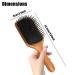olelo Natural Wooden Paddle Hair Brush - Eco-Friendly Beech Scalp Massage Brush for Thick, Curly, Thin, Long, Short, Wet or Dry Hair - Square Black - Women, Men, Kids - 1 Count - Buy Online on SooperMarket.com