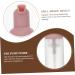 Shop NOLITOY 3pcs Mini Pump Bottles - Perfect for Travel Soap Shampoo & Lotion - Clear Foaming Bottle Set in Miss Pink - Buy Online on SooperMarket.com