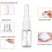 FOMIYES 10ml White Empty Plastic Nasal Spray Bottles Pump Sprayer Mist Nose Spray Refillable Bottle for Saline Water Wash Applications Pack of 20 Pump Bottles - Buy Online on SooperMarket.com