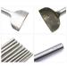 Odowalker Strap End Punch Set - 10pc Leather Craft Tools for Crafting Strap Belt Wallets & Bags - Half-Round Cutter Punch (5-50mm) - Buy Online on SooperMarket.com