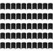 50 Pack Ink Pad Smudge Sponge Daubers Finger Sponge Plastic Sponge Round Head Blending Tool Special Tool for Manicure Grooming Manicure Tool Acrylic Nail Kits (Black) - Buy Online on SooperMarket.com