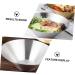 Zerodeko 3 Pcs Stainless Steel Hat Bowl Stainless Steel Ramen Bowl Large Metal Mixing Bowl Japanese Bowl Japanese Ramen Bowl Salad Mixing Bowl Party Bowl Food Single Layer Hat Bowl Silverx3pcs 22.5X8.3X7.5CMx3pcs - Buy Online on SooperMarket.com