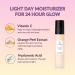 Vitamin C Moisturizer with vitamin E and rhubarb extract natural vegan cosmetics - 50ml natural cosmetics from Mother Nature Cosmetics - light anti-aging day cream against wrinkles and blemishes - Buy Online on SooperMarket.com