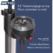 Beto Portable Bike Pump with Gauge - 160 PSI, Presta/Schrader/Dunlop Valve Compatible - Buy Online on SooperMarket.com