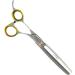 Sharf Gold Touch Pet Grooming Shear Kit - 7.5 Inch Straight & 6.5 Inch 42-Tooth Thinning Scissors - Buy Online on SooperMarket.com