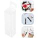 25pcs Transparent Lip Gloss Boxes - Clear Lipstick Holders & Portable Lip Balm Pouches for International Shipping - Buy Online on SooperMarket.com