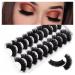 Diffusion NEW 8D Mink False Eyelashes Wispy Cross Long Thick Soft Fake Eye Volume Lashes (3 Pairs)
