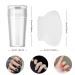 Clear Nail Art Stamper with Cap & Scraper | Silicone Jelly Stamp for DIY Nail Art | Perfect for French Smile Lines & Transparent Designs - Buy Online on SooperMarket.com
