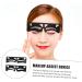 MAGICLULU 10 Pcs Eyebrow Ruler Female Eyebrow Makeup Stencil Makeup Tools Eyebrows Shaper Card Balance - Buy Online on SooperMarket.com