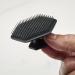 Tooletries Silicone Face Scrubber & Holder - Gentle Exfoliating Facial Cleansing Brush - Shower Storage Grip, Charcoal - Buy Online on SooperMarket.com