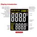 TASI TA612C Type K/J Digital Thermometer -200 to 2501 | 4-Channel LCD Handheld Temp Measurement with Data Storage & USB Upload - Buy Online on SooperMarket.com