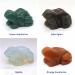 TRUSTTWO 1.5" Frog Statue Natural Gemstone Room Decoration Healing Crystal Animals Figurines Reiki Hand Carved Stones The White Turquoise - Buy Online on SooperMarket.com