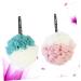 Angoily Shower Ball Mesh Sponge - 2pcs Large Bath Pouf for Women | International Shipping Available - Buy Online on SooperMarket.com