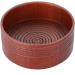 KUIKUI Natural Oak Wood Shaving Soap Bowl - Non-Slip Design for Men Creates Creamy Lather - Buy Online on SooperMarket.com