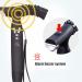 Adjustable Walking Stick Blue Smart Anti Slip Quad Cane for Seniors with Radio for Elderly LED Guide Light - Buy Online on SooperMarket.com