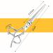 PURPLEBIRD 6 Inch Hairdressing Scissors - Professional Japanese Stainless Steel Barber Scissors for Salon, Men, Women, Children - A-6 Shear - Buy Online on SooperMarket.com