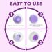 La Bellefe Lavender Scented Wax Melts - Natural Soy Wax Cubes for Warmers - Gift Set for Birthdays, Weddings, Parties, Spa & Meditation (2.5oz/70.9g*2) - Buy Online on SooperMarket.com
