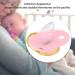 Luxurious Rhinestone Baby Pacifier - Soft Silicone Nipple for Breastfeeding - Ultra-Light & Portable (Pink) - Buy Online on SooperMarket.com