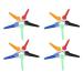 20 partly reading flashing brakes glasses cleaning tool set contains 4 x red + 4 x blue + 4 x black + 4 x green and 4 x orange glasses brushes