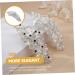 HAPINARY Rhinestone Hair Clip Headwear for Women Flower Hair Clips for Women Rhinestone Flower Hair Clip Girl Headdress Flower Hair Barrette Sparkly Hair Clip Hair Accessory Bride Abs - Buy Online on SooperMarket.com