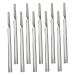 Minkissy 10 STK Pig Hair Blade holder Kitchen tweezers Cleaning devices Japanese fish tweezers Tierhaarscabber body care devices for pigs metal stainless steel scraper holder