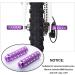 Purple Amotor Bike Pegs - 3/8 inch Axle (2 Pcs) | Durable and Stylish - Buy Online on SooperMarket.com