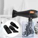 Healeved 3pcs Pet Water Blower Hairdryer Diffuser Blow Dryer Accessories Styling Tool Hair Dryer Accessory Hairdressing Tool Hair Dryer Attachment Nozzle The Dog Abs 12.00X6.10X4.00CM Black - Buy Online on SooperMarket.com