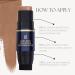 SIIA Cosmetics Duo Face Sculpting Contour Bronzer Stick - Dual-Use Applicator - Natural Finish - .32 oz - Suede - Buy Online on SooperMarket.com