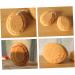 NOLITOY 5pcs Natural Bath Sponge Set | Exfoliating Loofah Pouf & Honeycomb Shower Mitt | Ideal for Adults & Babies | International Shipping Available - Buy Online on SooperMarket.com