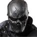 Skull Airsoft Masks Full Face - Scary Halloween Ghost Mask - Tactical Mask Skeleton with Metal Mesh Eye Protection - Horror Zombie Mask for BB Cs War Game Shooting Masquerade Cosplay Movie Props Party