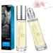 Pheromones Perfumes for Women Infused Essential Oil Perfume with Natural Floral Fragrances Enhance Scents Pheromones Light Perfume Travel Size Refreshing Long-Lasting Pheromones Cologne (2pc-B)