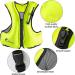 SOLY Inflatable Snorkel Vest Adult  Snorkel Life Vest Adjustable Snorkeling Gear for Adults Water Sports Safety Neon Green 51X61CM - Buy Online on SooperMarket.com